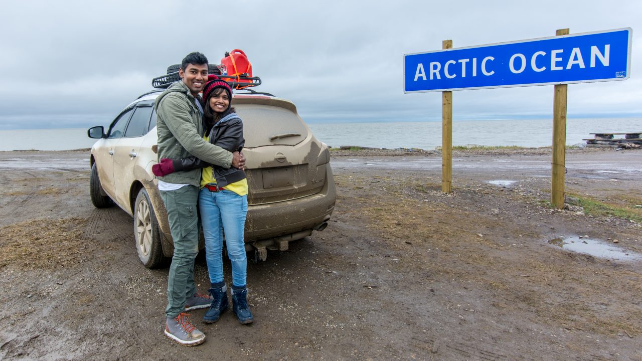 Touch The Arctic Ocean At Tuktoyaktuk | Canada - The Nomad Studio