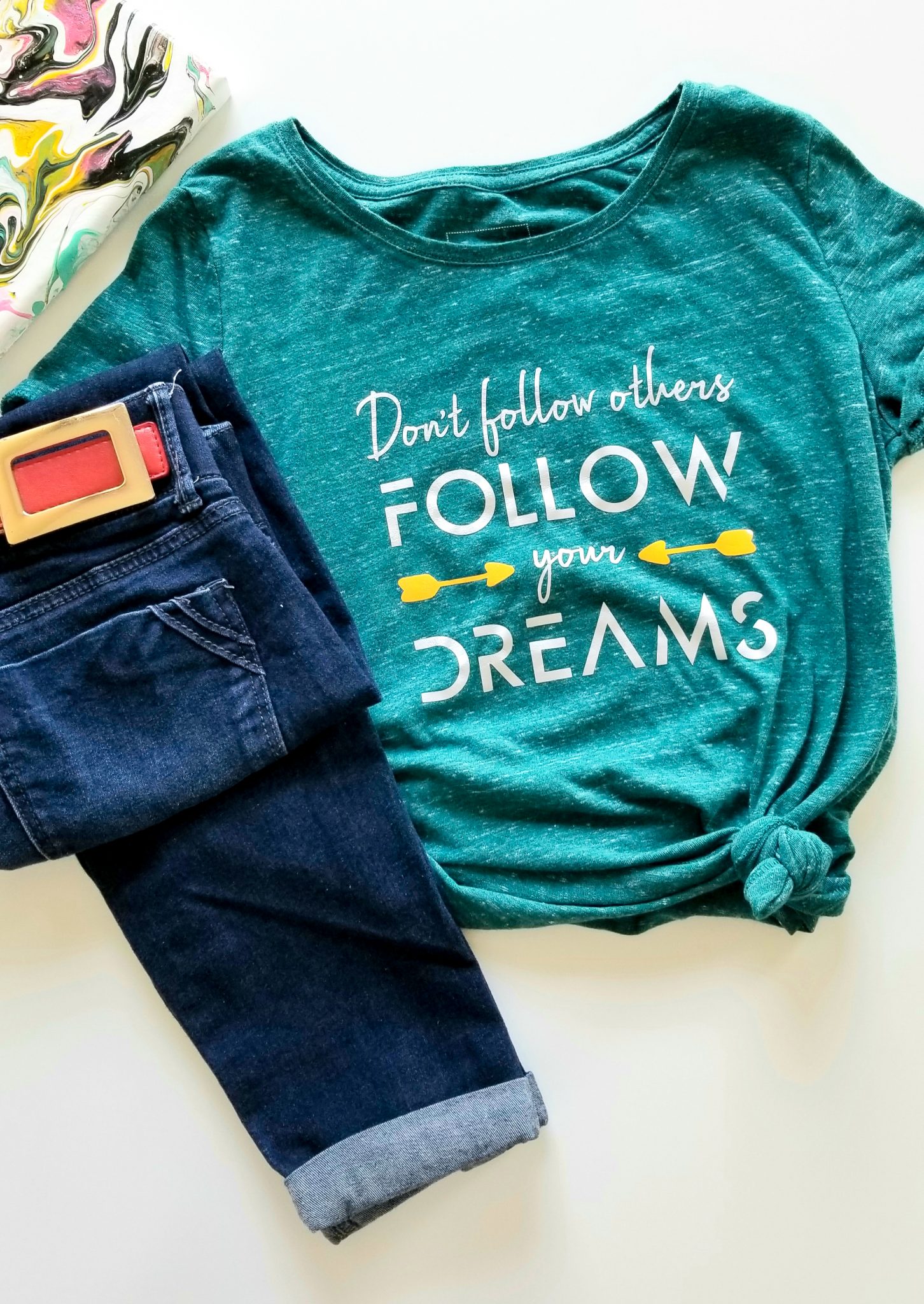 How to print your own Tshirt using HTV The Nomad Studio